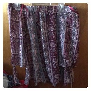 Off the shoulder top